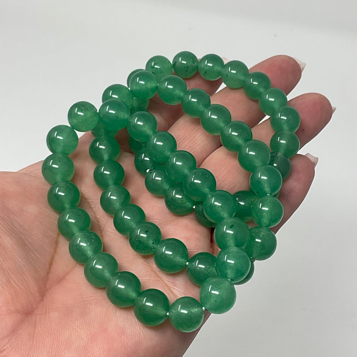 Green Aventurine 10mm Round Bracelet