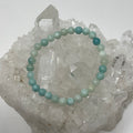 Amazonite 6MM Round Bracelet - WorldWideMinerals-beads