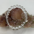 Crystal Quartz 8mm Round Bracelet - WorldWideMinerals-beads