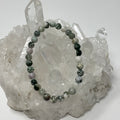 Green Tree Agate 6MM Round Bracelet - WorldWideMinerals-beads