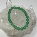 Green Aventurine 8mm Round Bracelet - WorldWideMinerals-beads