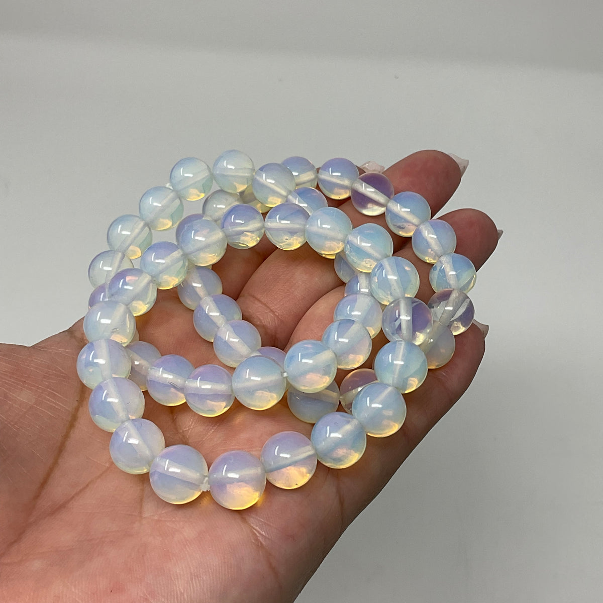 Opalite 10mm Round Bracelet