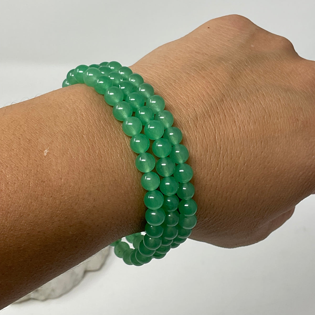 Green Aventurine 6mm Round Bracelet