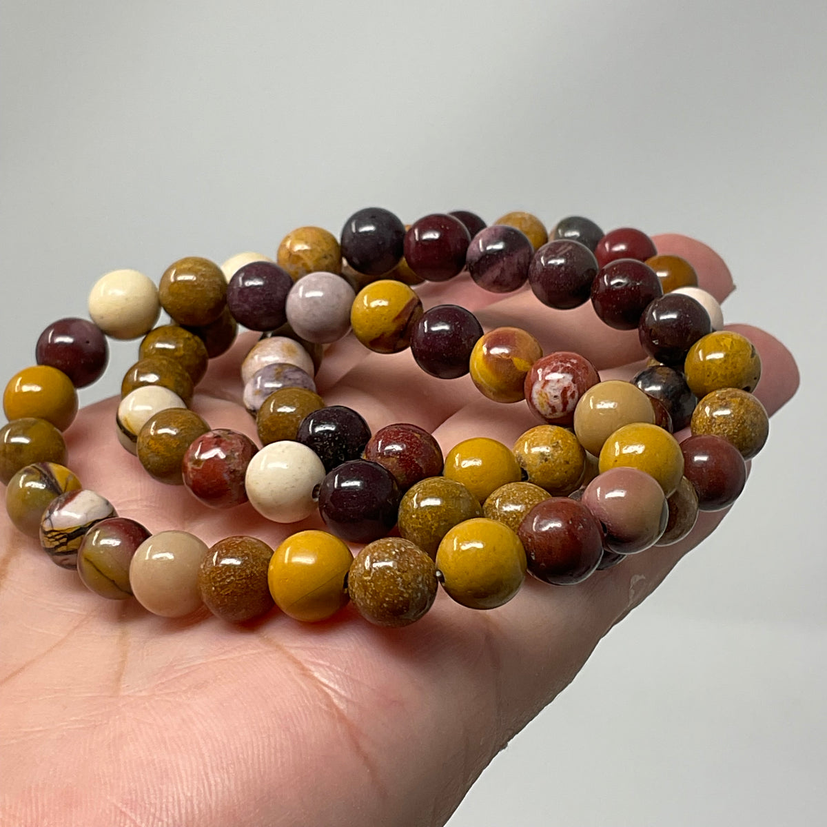 Mookaite 8MM Round Bracelet