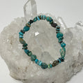 Chinese Turquoise  6MM-8MM Nugget Shape Bracelet - WorldWideMinerals-beads