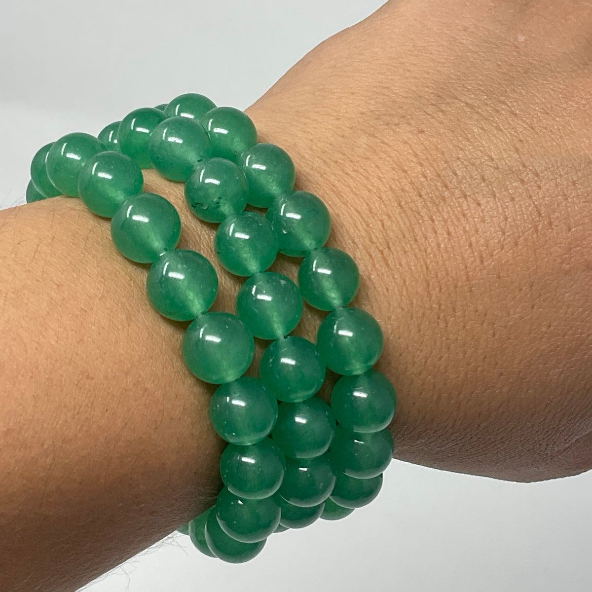 Green Aventurine 10mm Round Bracelet