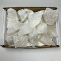 Crystal Quartz 12- Piece Mineral Rock Set - WorldWideMinerals-beads