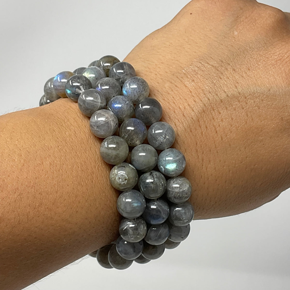 Labradorite 10MM Round Bracelet