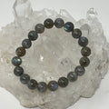Labradorite 10MM Round Bracelet - WorldWideMinerals-beads