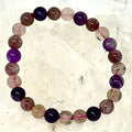 Aurora Quartz 8MM 2-Piece Round Bracelet Set - World Wide Gems Minerals Beads