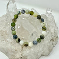 Green Opal 8MM Round Bracelet - World Wide Gems Minerals Beads