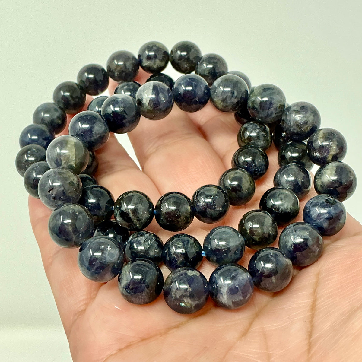 IoLite 10MM 2-Piece Round Bracelet Set