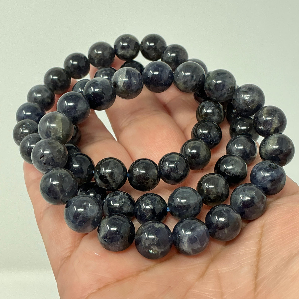 IoLite 8mm 2-Piece Round Bracelet Set