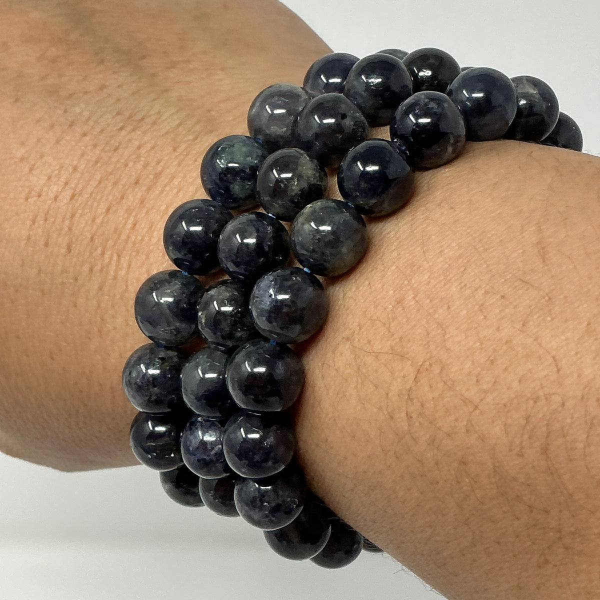 IoLite 8mm 2-Piece Round Bracelet Set
