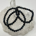 Blue Tiger Eye 3-Piece Round Bracelet Set - WorldWideMinerals-beads