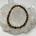 Yellow Tiger Eye 6mm Round Bracelet - WorldWideMinerals-beads