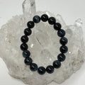 Blue Tiger Eye 10mm Round Bracelet - WorldWideMinerals-beads