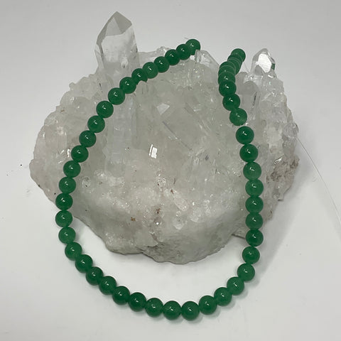 8MM Green Aventurine 15"-16" Round Bead Strand