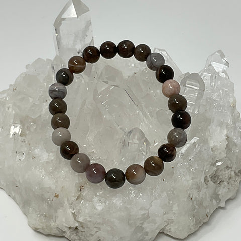 Polychrome Jasper 8mm Round Bracelet