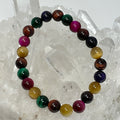 Candy Tiger Eye 8mm Round Bracelet - WorldWideMinerals-beads