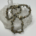 Dalmatian Jasper 3-Piece Chip Bracelet Set - WorldWideMinerals-beads