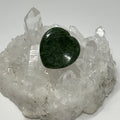 Green Jade Heart Shaped Worry & Pocket Stones - WorldWideMinerals-beads