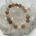 Multi-Color Moonstone 10mm Round Bracelet - WorldWideMinerals-beads