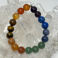 Chakra 10mm Round Bracelet - WorldWideMinerals-beads