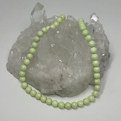 8MM Lemon Chrysoprase 15"-16" Round 3-Piece Bead Strand Set