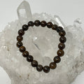 Bronzite 8mm 3-Piece Round Bracelet Set - WorldWideMinerals-beads