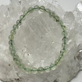 Prehnite 6mm Round Bracelet - WorldWideMinerals-beads