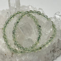 Prehnite 6mm 2-Piece Round Bracelet Set - WorldWideMinerals-beads