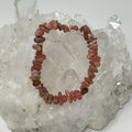 Rhodochrosite 3-Piece Chip Bracelet Set - WorldWideMinerals-beads