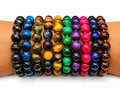 The 10mm Master Tiger 10-Piece Collection Round Bracelet Set