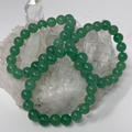 Green Jade 10mm 3-Piece Round Bracelet Set - WorldWideMinerals-beads