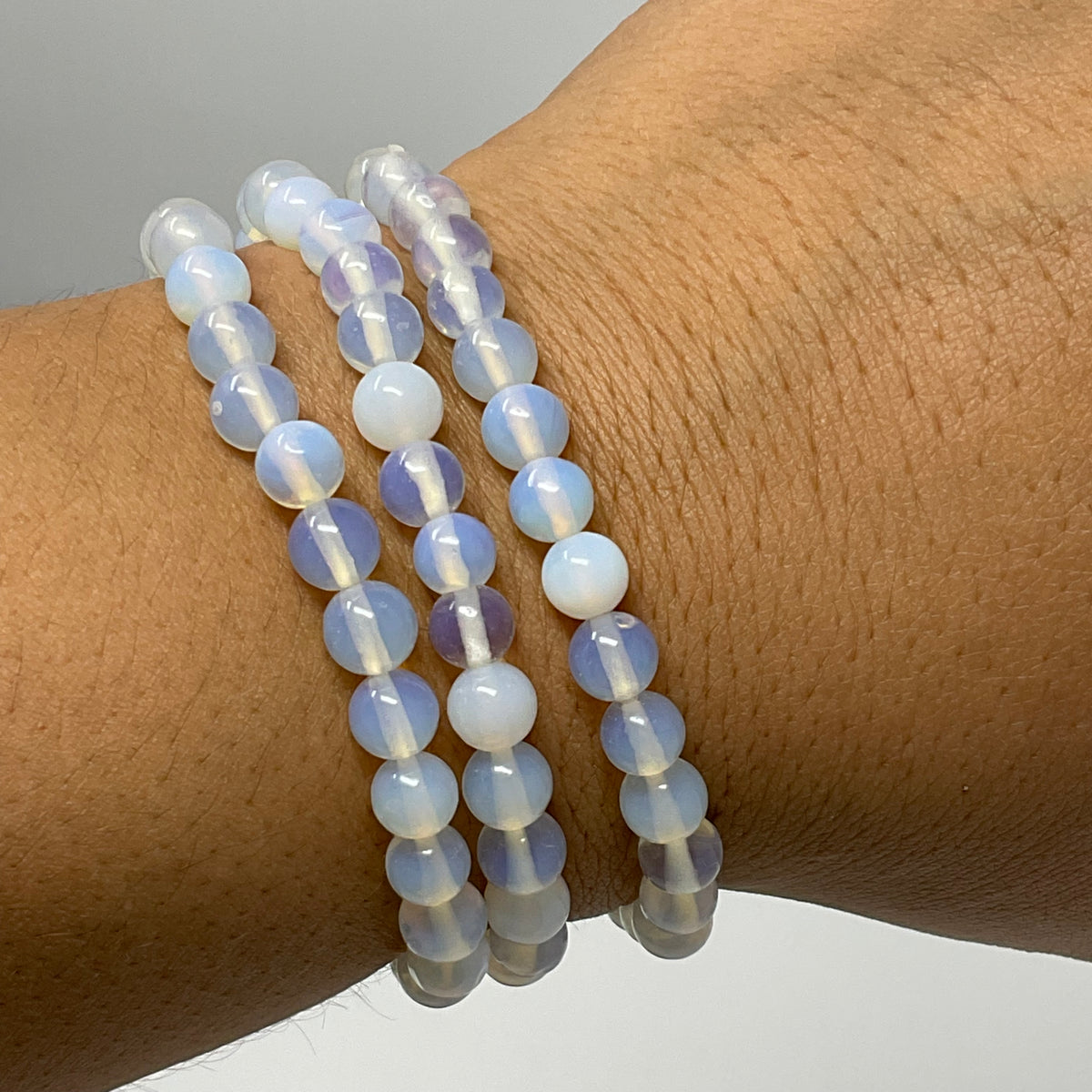 Opalite 6mm Round Bracelet