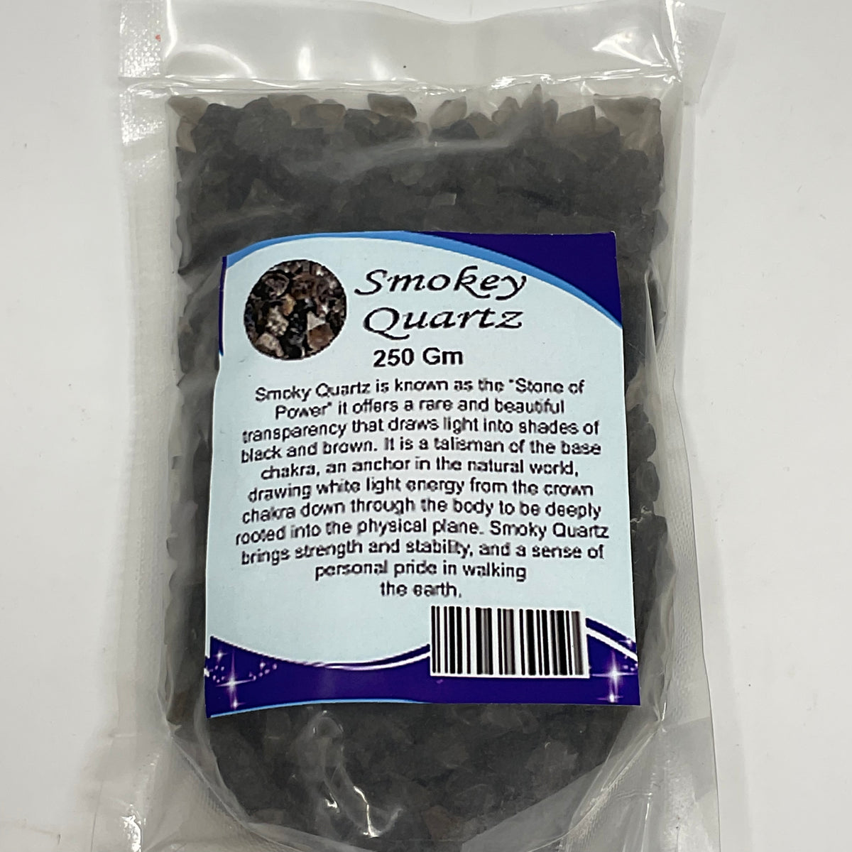 Smoky Quartz Loose Chip Minerals In Bag