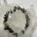 Moss Agate Chip Bracelet - WorldWideMinerals-beads
