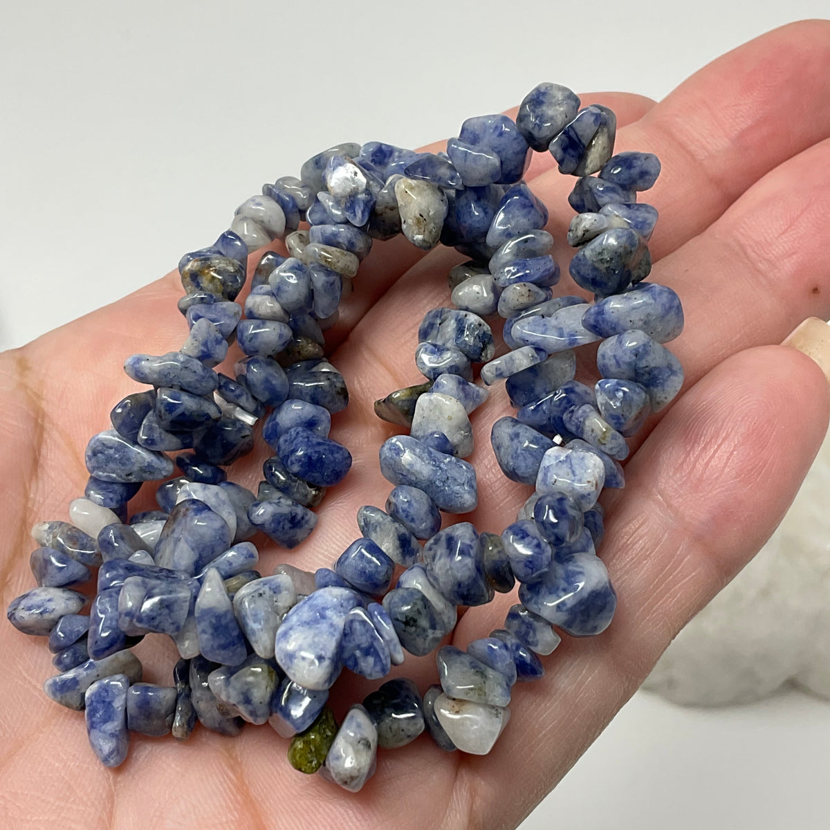 Sodalite Chip Bracelet