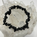 Black Tourmaline Chip Bracelet - WorldWideMinerals-beads