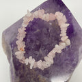 Rose Quartz Chip Bracelet - WorldWideMinerals-beads