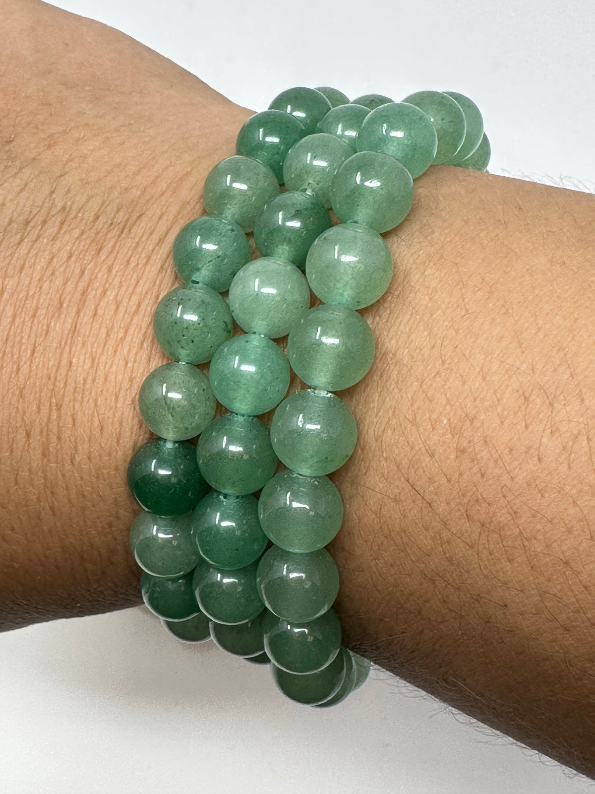 Green Aventurine 8mm Round Bracelet