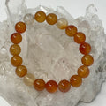 Carnelian Multi-Color 10mm Round Bracelet - WorldWideMinerals-beads