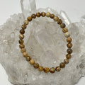 6MM Picture Jasper Round Bracelet - WorldWideMinerals-beads