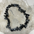 Snowflake Obsidian Chip Bracelet - WorldWideMinerals-beads