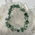 Green Spot Jasper Chip Bracelet - WorldWideMinerals-beads