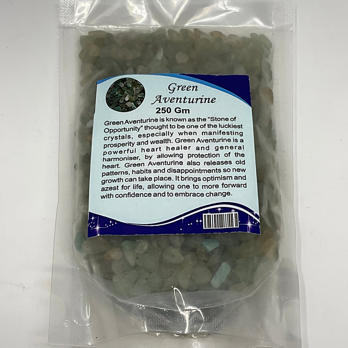 Green Aventurine Loose Chip Minerals In Bag