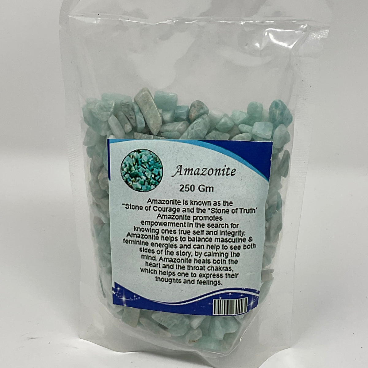 Amazonite Loose Chip Minerals In Bag